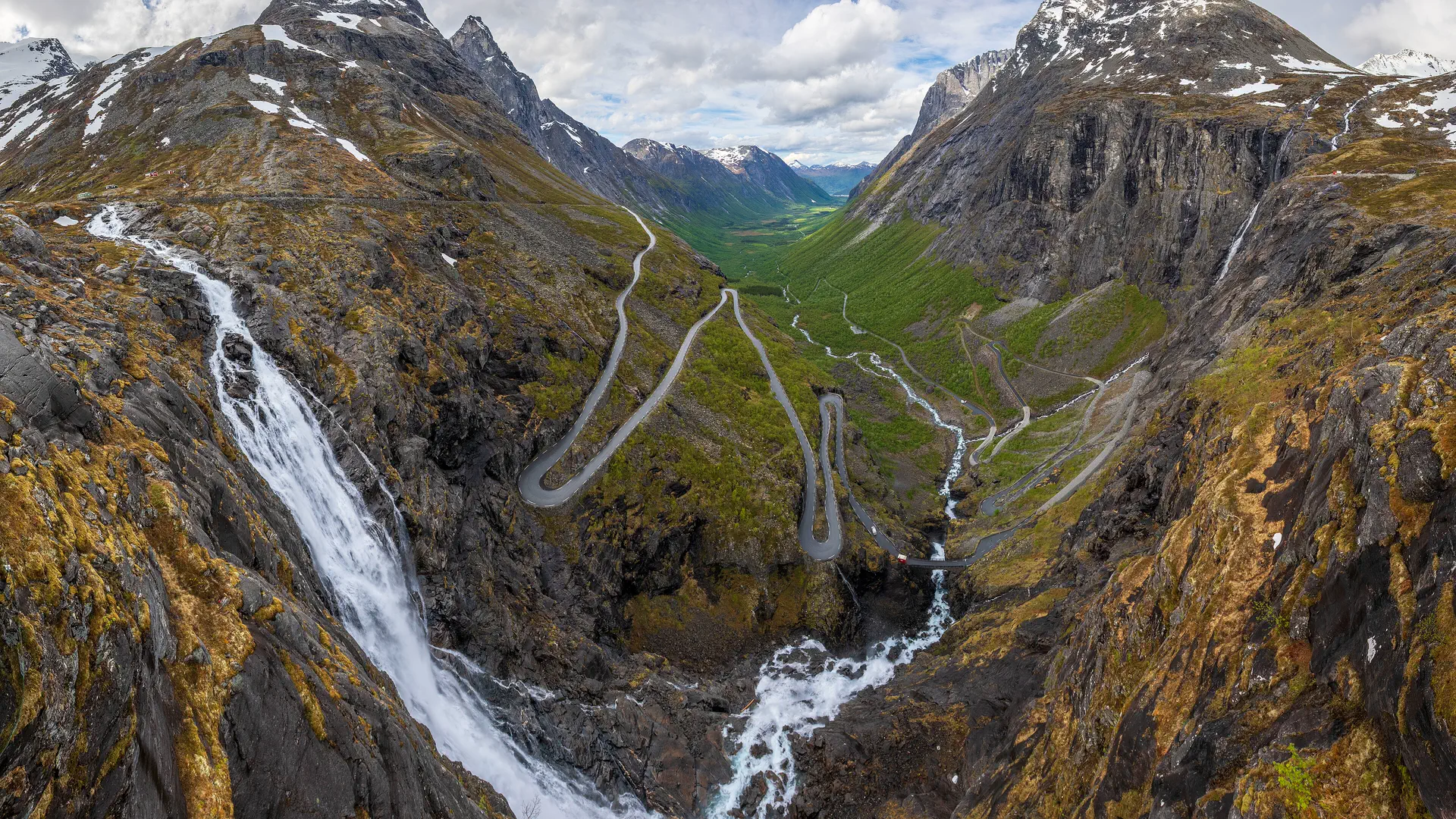 Trollstigen route in Norway